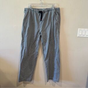 Gramicci Original Freedom utility gorpcore belted light blue pants women’s XL